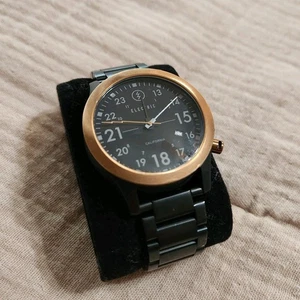 Orologio Elettrico California FW01 Acciaio Inox Rame Nero Quarzo Giapponese  - Foto 1 di 8