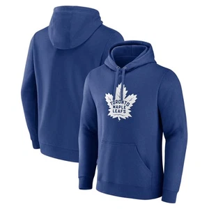 Sudadera con capucha para hombre azul Toronto Maple Leafs logotipo principal - Imagen 1 de 3
