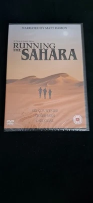 Running The Sahara (DVD, 2009) - Narrated By Matt Damon - New & Sealed  - Image 1 of 2