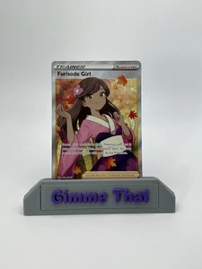 Furisode Girl 190/195 Full Art Trainer Silver Tempest Pokemon TCG NM/MINT - Picture 1 of 7