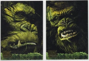 PROMO CARD LOT - KONG - 2 CARDS - #P1 + # P2 - 2005 - TOPPS - Picture 1 of 6