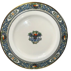 Lenox Autumn Kollektion Blau und Gold Herbst Speiseteller 10,5" Porzellan Geschirr - Bild 1 von 8