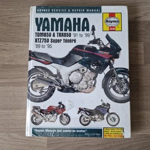 Yamaha TDM 850, TRX850 (91-99) & XTZ750 (89-95) Haynes Workshop Manual. - Picture 1 of 3