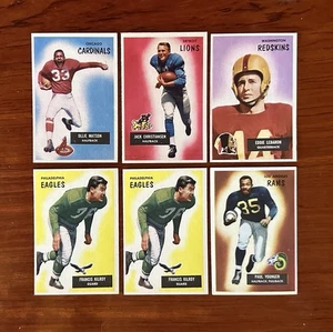 1955 BOWMAN FOOTBALL STARTER SET (29) HOF’S, STARS, ROOKIES EX/EX MT - Picture 1 of 8