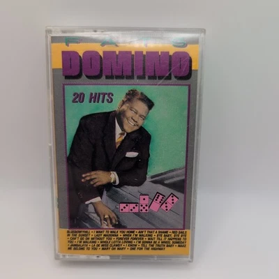 FATS DOMINO 20 Hits Cassette - Fest Records FST-4400 - Imagem 1 de 2