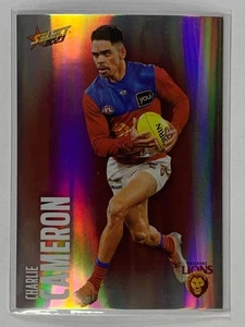 #015 Charlie Cameron - Brisbane Lions - AFL Base Parallel Colour Spots - 2023 AF - Picture 1 of 1