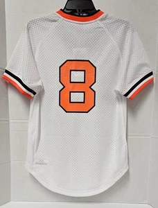 CAL RIPKEN JR #8 MITCHELL & NESS BP JERSEY NWT ADULT SIZE S CLEARANCE - Picture 1 of 3