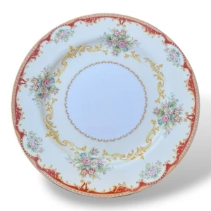 Seltener Noritake Fiesta roter Rand 7,25" Salatteller 30er Jahre Top Japan - Bild 1 von 5