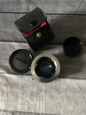 Tele convertidor automático Asanuma 2 lente 2x para Minolta usado Foto 1 de 4