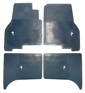 1956-57 PONTIAC GRAND PRIX/CATALINA/BONN ACCESSORY MATS, BLUE - Picture 1 of 1