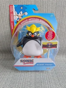 Sonic The Hedgehog Classic Giant Pecky mit Torpfosten 10 cm Figur Jakks - Bild 1 von 2