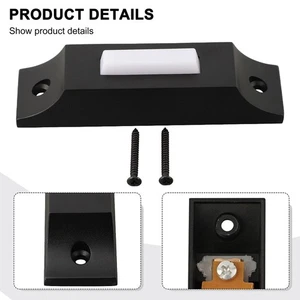 Weather Resistant Metal Doorbell Push Button Lighted Design Wall Mount - Picture 1 of 12
