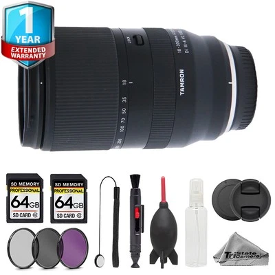 Tamron 18-300mm Lens - 10pc 128GB Memory Bundle + 1 Yr Warranty - Image 1 of 4