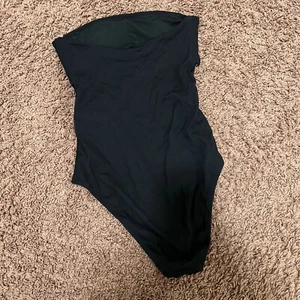 Aerie High Waisted Full Coverage Contour Shaping Panty Size Medium Black NEW - Picture 1 of 6