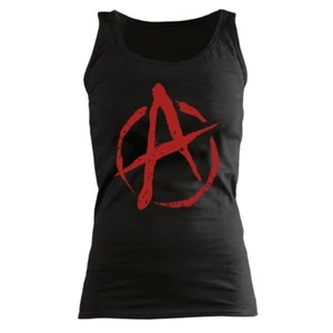 ANARCHY - Logo - GIRLIE - Tank Top - Shirt - Imagen 1 de 1