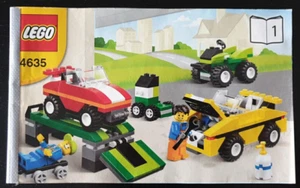 LEGO Manuals 4635 Fun With Vehicles Instructions only Retired - Picture 1 of 3