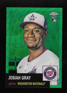 JOSIAH GRAY RC 2022 Topps Chrome Platinum #15 ROOKIE GREEN WAVE REFRACTOR /99 - Picture 1 of 2