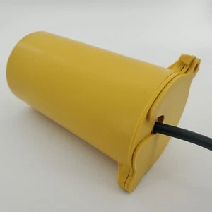 Brady Safely Yellow Plug Lockout PN 65566 Fits 3"Wx5-7/8Lx1-1/4D New Old Stock - Picture 1 of 8