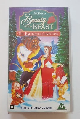 Beauty and the Beast - The Enchanted Christmas - Original Disney VHS - Image 1 of 4