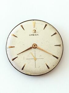 Vintage Omega 265 gents watch movement with Jumbo dial     (R-1858)