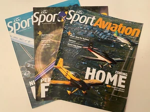 Sport Aviation Magazine Lot of 3, 2022 Planes Excellent - Picture 1 of 4