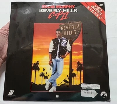 Beverly Hills Cop 2 NEW Sealed Laserdisc LD II Eddie Murphy, Paul Reiser 1987 — 第 1/4 张图片