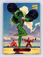 1994 Fleer Marvel Masterpieces She-Hulk #108 Comic Card NM