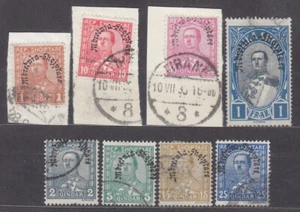 ALBANIA 1928 - SOBREIMPRESIONES Mi.: 188-195 - usado - Imagen 1 de 1