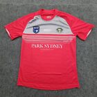South Sydney Referee Shirt mens MEDIUM Pink Jersey Rugby league Size M