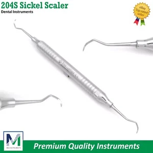 Sickle Scaler 204S Dental Hand Instruments Pro Periodontal Pick Hygiene Tool - Picture 1 of 5