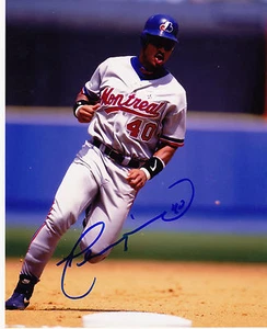HENRY RODRIGUEZ MONTREAL EXPOS ACTION SIGNED 8x10 - Picture 1 of 1