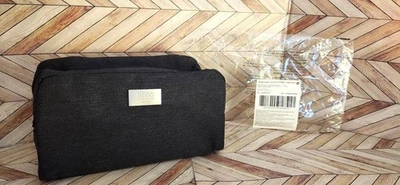 New Men Hugo Boss Perfume GWP Toiletry Bag Shaving Kit Travel Pouch Black Gray - Image 1 of 4