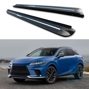2PCS Running Boards Side Steps Fit For Lexus RX RX350 2023 2024 2025 Fixed Pedal - Picture 1 of 11