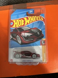 Hot Wheels Renault Sport R.S. 01 Exotics Yellow Long Card 1/64 Scale 2021 Red - Picture 1 of 6