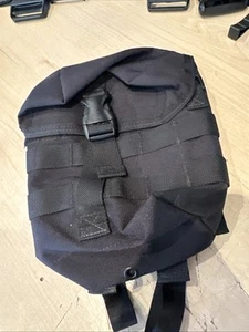 Bolsa Molle grande negra Ex Police. Usado. V87. - Imagen 1 de 5