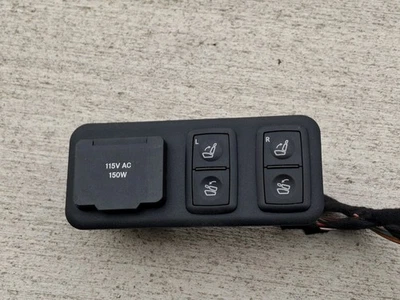 2007-2012 MERCEDES BENZ GL450 REAR 3RD ROW SEAT FOLD POWER SWITCH 115v Plug OEM  - Image 1 of 4
