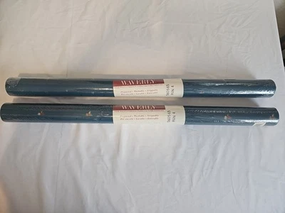 2 rollos dobles de papel tapiz Waverly verde #560565 27 pulgadas x 9 yardas (60,75 pies cuadrados) señuelos para peces Foto 1 de 4