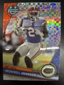 2023 Bowman University Chrome - Montrell Johnson #79 X-Fractor (RC) - Picture 1 of 2