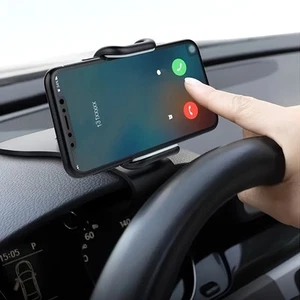 Hands - Free,Anti - Slip Practical Dashboard Phone Stand Compatible with Car Use - Picture 1 of 9