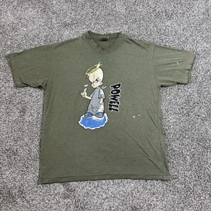 Vintage Stussy Powell Peralta Skateboards Angel Boy T Shirt Size XL RARE - Picture 1 of 5