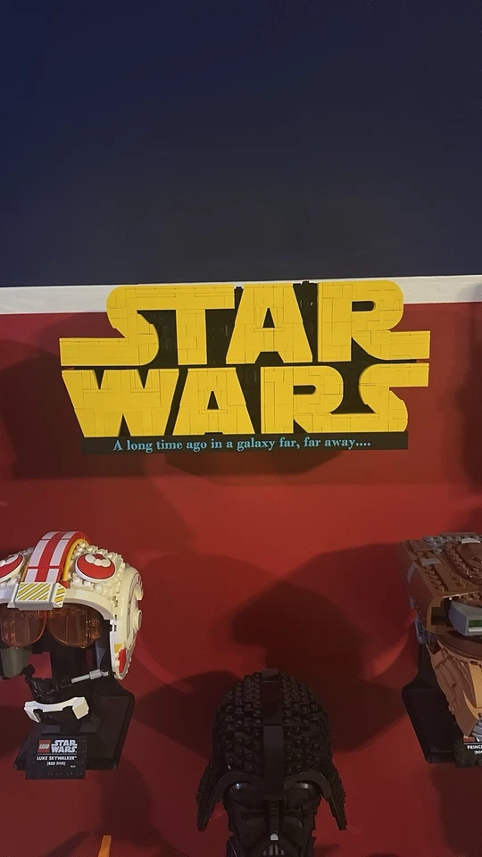 Estante de exhibición para Star Wars Lego set 75407 "STAR WARS LOGO" Foto 1 de 4