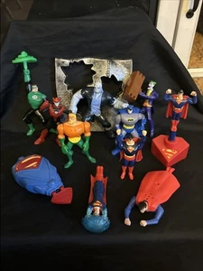 Justice League Batman Superman Burger King McDonalds Lot Brave And The Bold & - Picture 1 of 12
