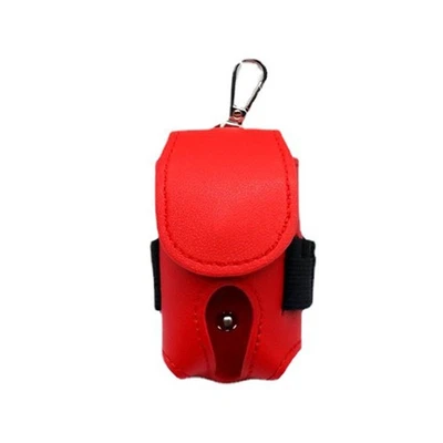 Bolsa de almacenamiento de golf de cuero PU paquete de cintura riñonera portátil mini bolsas Foto 1 de 4