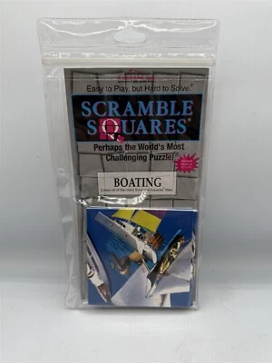 B. DAZZLE SCRAMBLE SQUARES BOATING 12"x12" PUZZLE  - Image 1 of 4