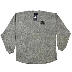 Spirit Jersey SMALL Oversized Pullover Sweatshirt Graphic Crew Neck Tee NWOT - Picture 1 of 13