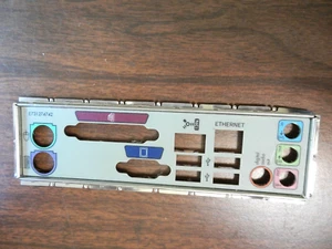 HP Pavilion A1250N E731274742 Desktop I/O Back Rear Plate ** GRADE A ** - Picture 1 of 2