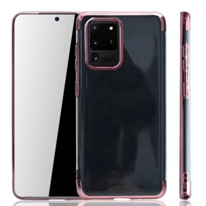 Etui na telefon komórkowy do Samsung Galaxy S20 Ultra Case Cover Pokrowiec ochronny Futerał ochronny Różowy - Zdjęcie 1 z 4