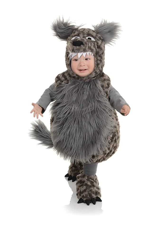 Underwraps Wolf Belly Babies Child Infant Toddler Halloween Costume 26107 XL