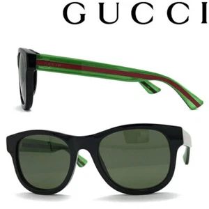 Gucci Sunglasses Men's & Women's Black UV Protection GUCCI 0003SN Brand - Picture 1 of 5