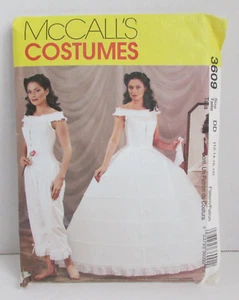 McCall's #3609 Misses Camisola Pantalones Corsé y Enagua Talla 12 - 18 - SIN CORTAR - Imagen 1 de 2